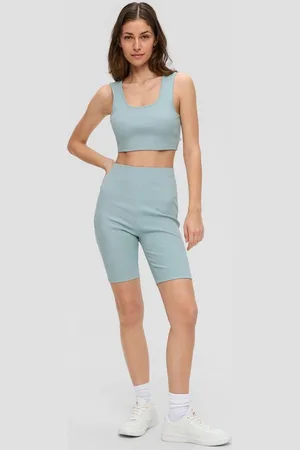 QS by s.Oliver Leggings Super Skinny: Leggings mit Rippstruktur Logo - Verkäufer: s.Oliver