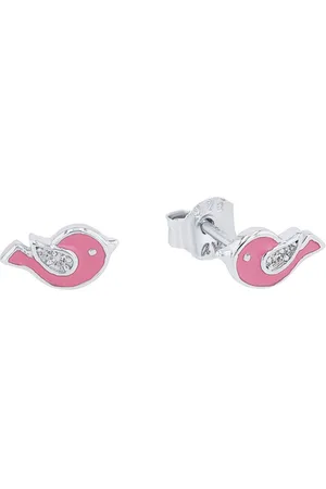 Prinzessin Lillifee Paar Ohrstecker Vogel, 2037818, mit Zirkonia (synth)