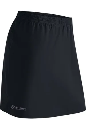Maier Sports Midirock Rain Skirt 2.0 Damen Regenrock, wasserabweisend atmungsaktiv, Rock in sich verpackbar