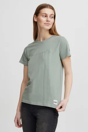 North Bend T-Shirt NBCarla W T-shirt cooles T-Shirt mit Frontprint - Verkäufer: meinemarkenmode