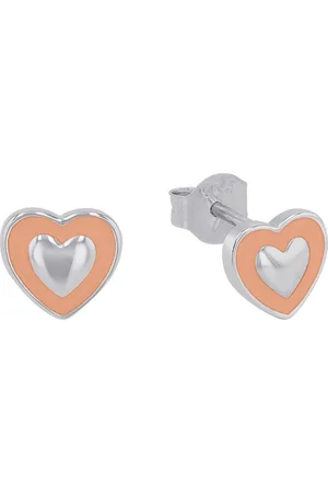 Prinzessin Lillifee Paar Ohrstecker Herzen, 2037935, mit Emaille