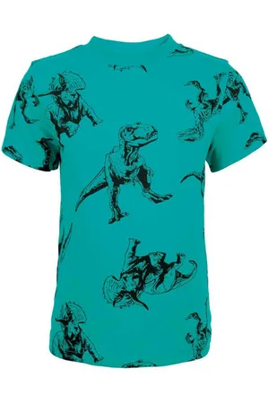 Jurassic World Print-Shirt T-Rex Kinder Jungen kurzarm T-Shirt Shirt Gr. 92 bis 128 - Verkäufer: WS-Trend