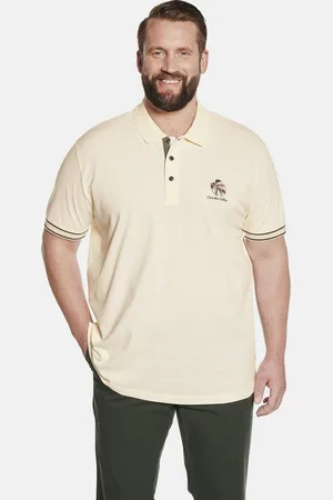 Charles Colby Poloshirt EARL KAHEDIN mit Blatt-Stickerei - Verkäufer: VANDERSTORM VENTURES