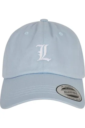 Mister Tee Snapback Cap Unisex Letter Lightblue Low Profile Cap