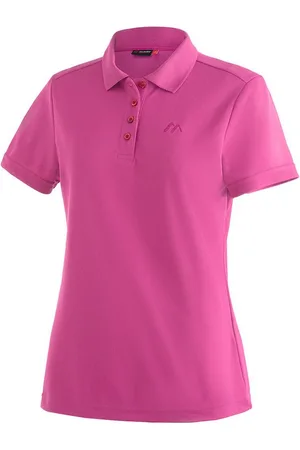 Maier Sports Funktionsshirt Ulrike Damen Polo, pique Poloshirt, schnelltrocknendes Outdoor-Shirt