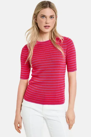 Taifun Kurzarmpullover Kurzarmpullover im Ringel-Design - Verkäufer: E-Gerry Weber Digital GmbH