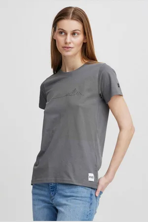 North Bend T-Shirt NBCarla W T-shirt cooles T-Shirt mit Frontprint - Verkäufer: meinemarkenmode