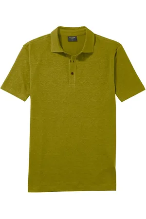 Olymp Poloshirt Casual aus Leinenmischung
