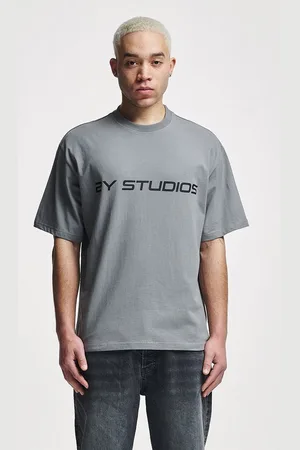 2Y T-Shirt Herren Logo Oversize Tee (1-tlg)