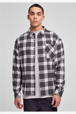 Urban classics Langarmhemd Boxy Dark Checked Shirt - Verkäufer: 247Group GmbH