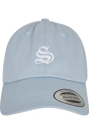 Mister Tee Snapback Cap Unisex Letter Lightblue Low Profile Cap