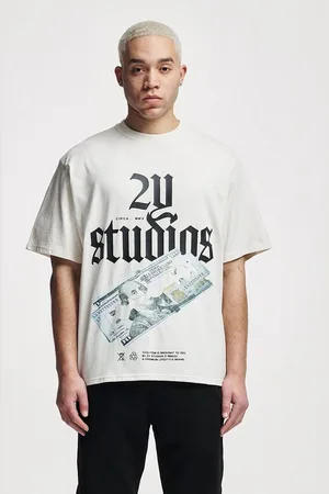 2Y T-Shirt Herren Razor Oversize Tee (1-tlg)