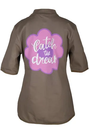 Girls Golf Poloshirt Polo Catch the Dream Halfsleeve Oliv Damen S - Verkäufer: Svens Golfshop GmbH