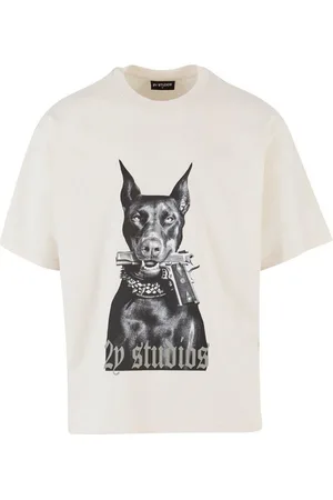 2Y T-Shirt Herren Doberman Oversize Tee (1-tlg)