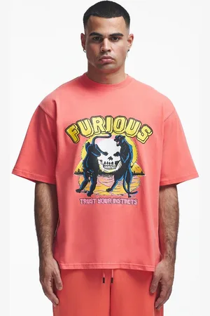 2Y T-Shirt Herren 2Y Furious Oversize Tee (1-tlg)