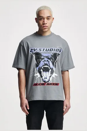 2Y T-Shirt Herren Rottweiler Oversize Tee (1-tlg)