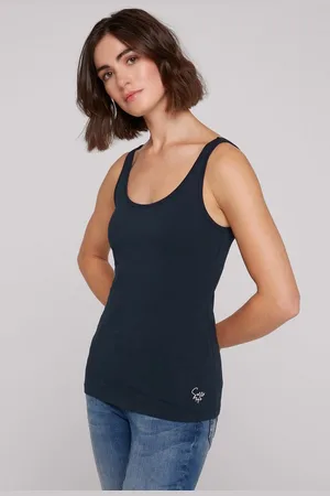 Soccx Tanktop mit Elasthan-Anteil