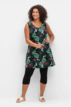 Sheego Longtop Große Größen (Set) im Set mit 3/4-Leggings
