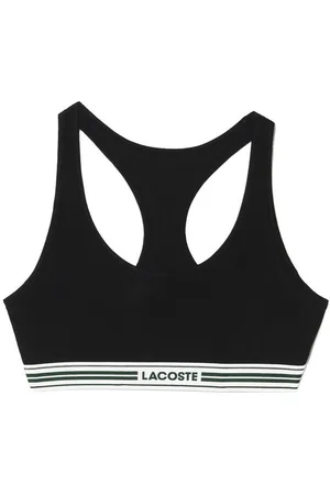 Lacoste Bralette-BH Basic (1-tlg) Bralette - Baumwolle - Atmungsaktiv - Mit Kontrast-Logostreifen - Verkäufer: simply4you