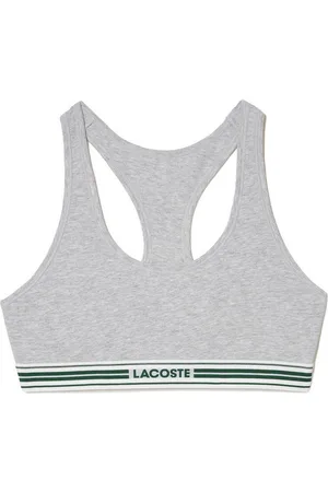 Lacoste Bralette-BH Basic (1-tlg) Bralette - Baumwolle - Atmungsaktiv - Mit Kontrast-Logostreifen - Verkäufer: simply4you