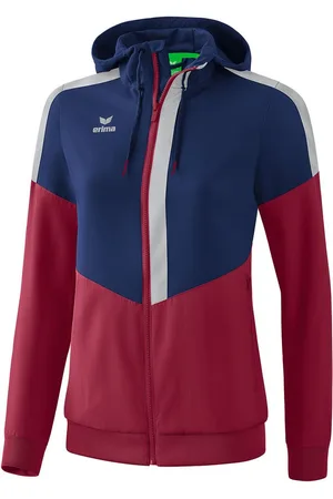 Erima Präsentationsanzug Damen Squad Tracktop Jacke mit Kapuze - Verkäufer: GmbH