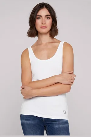 Soccx Tanktop mit Elasthan-Anteil