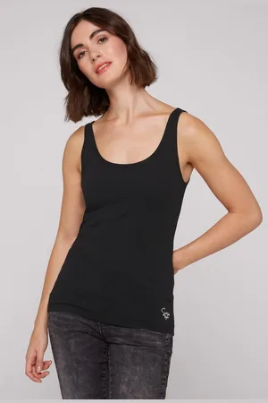 Soccx Tanktop mit Elasthan-Anteil