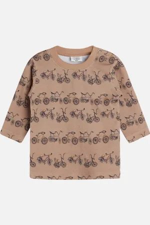 Hust & Claire Langarmshirt Alex (1-tlg) Verspieltes Allover-Muster mit Vintage-Fahrrädern für einen süßen Look - Verkäufer: Kiki Kindermode Sweet Kids