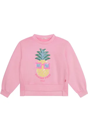 Billieblush Sweatshirt Sweater pink mit Pailletten Ananas - Verkäufer: coolkids-store