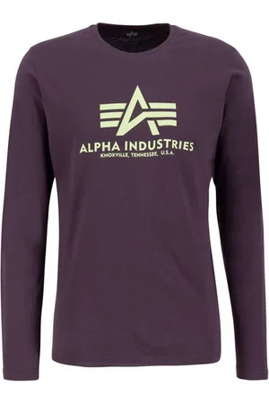 Alpha Industries Longsleeve Men - Longsleeves Basic T - Longsleeve
