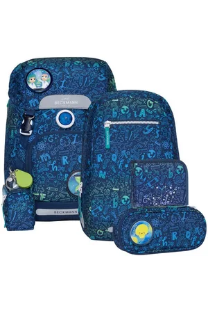Beckmann Schulranzen Classic (6tlg., inkl. Sportrucksack, Federmäppchen, Schlamperrolle und Buttons) - Verkäufer: Ranzenfee & Koffertroll GmbH