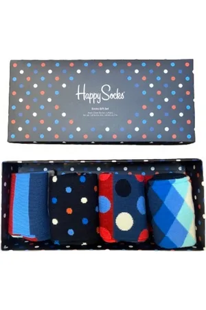 Happy Socks Basicsocken Geschenkbox Multi Dots - 4 Paar Größe 36-40 - Verkäufer: Grand-Depot-Store