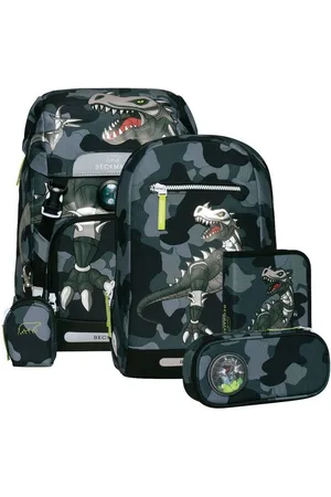 Beckmann Schulranzen Classic (6tlg., inkl. Sportrucksack, Federmäppchen, Schlamperrolle und Buttons) - Verkäufer: Ranzenfee & Koffertroll GmbH
