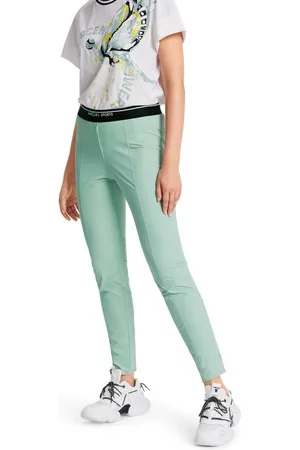 Marc Cain Stretch-Hose "Sports Precious Cargo" Premium Damenmode Schmale Hose SINNAR mit Gummibund