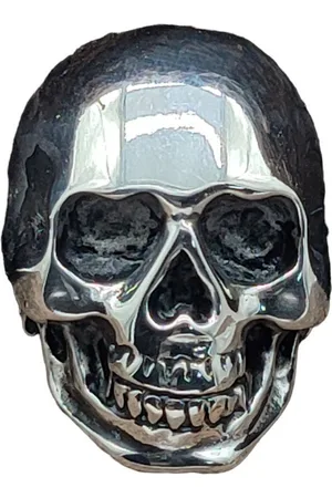Kiss of Leather Fingerring RING TOTENKOPF, GR. 55-76 (TK18) - EDELSTAHL - Verkäufer: