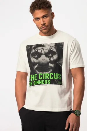 STHUGE T-Shirt T-Shirt Halbarm Print Rundhals bis 8 XL - Verkäufer: Popken Fashion Group