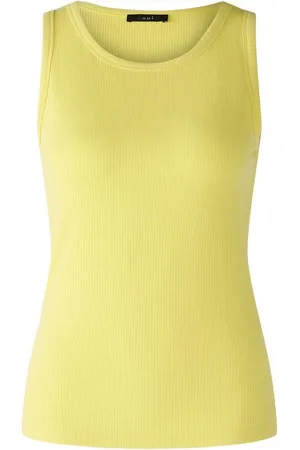 Oui Trägertop FILIZ Top elastische Viskoserippe - Verkäufer:
