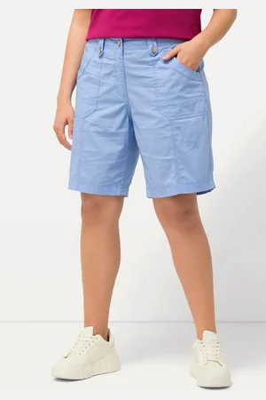 Ulla Popken Funktionshose Cargo-Bermuda Komfortbund 4-Pocket-Schnitt - Verkäufer: Popken Fashion Group