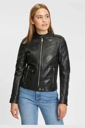 Mauritius Lederjacke »G2W Naly SF LABRIV« mit Lederfransen hinten am Bund - Verkäufer: Lederjackenstore
