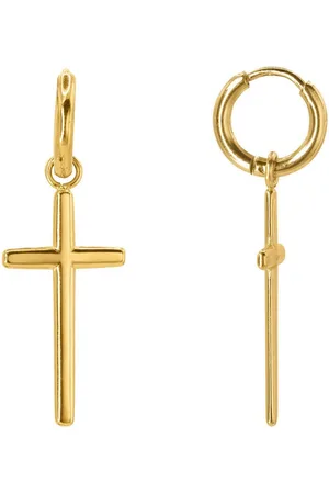 Heideman Paar Ohrstecker Magnus (Ohrringe, inkl. Geschenkverpackung), mit Kreuz Anhänger - Verkäufer: