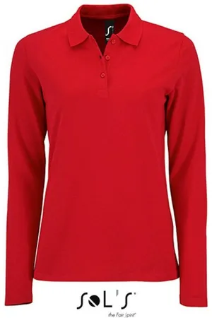 Sols Langarm-Poloshirt Damen Long-Sleeve Piqué Polo Shirt Perfect - Verkäufer: Rexlander