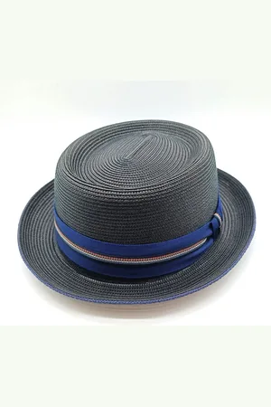 Bailey 44 Strohhut Carver Porkpie black - Verkäufer: hutraum