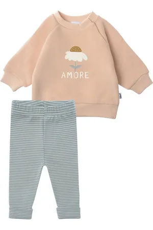 LILIPUT Sweatanzug Gänseblümchen, bestehend aus weicher Hose und Sweatshirt