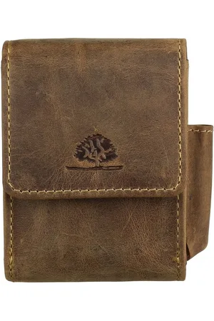Greenburry Brustbeutel Vintage Leder Big Zigarettenetui Zigarettenbox 1643A-25 - Verkäufer: Bilvary