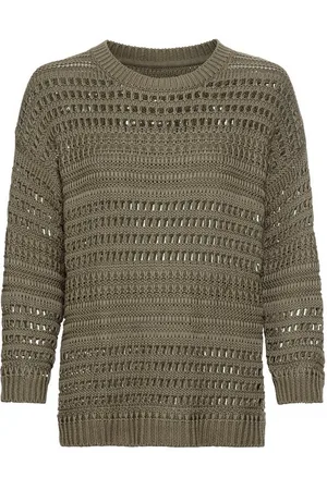 Camel Active Rundhalspullover mit Lochstrickmuster Pullover_Strickpullover - Verkäufer: