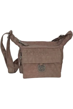 Bag Street Umhängetasche - Crinkle Damen Umhängetasche Stofftasche Handtasche Auswah - Verkäufer: ZMOKA