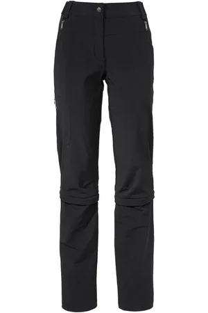 Vaude Trekkinghose Wo Farley Stretch Capri T-Zip black - Verkäufer: Schuhe und Sport Klausmann