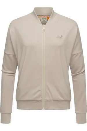 Ragwear Sweatjacke Doron sportliche Damen Freizeitjacke