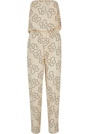 Urban classics Jumpsuit Damen Ladies Viscose Bandeau Jumpsuit (1-tlg)