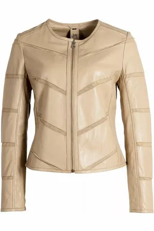 Mauritius Lederjacke »Surlea« mit Mesh-Einsätzen - Verkäufer: Lederjackenstore